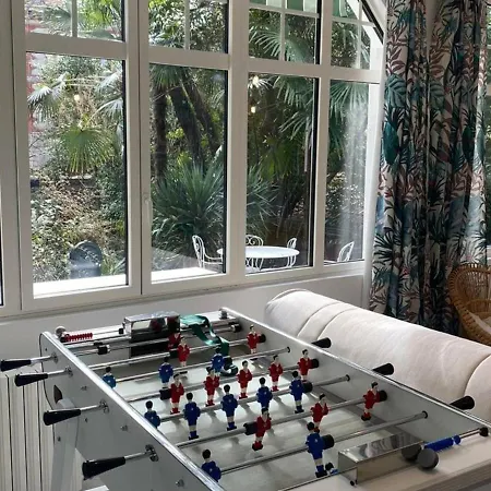 A 350 M De La Plage, Superbe T3 Renove Avec Terrasse Et Jardin, Quartier Calme, Internet Inclus - Fr-1-433-92 Apartment Arcachon